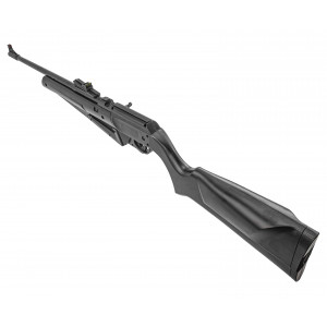 Винтовка пневматическая мультикомпрессионная Borner Flex Shot Multi-Pump, Black кал. 4,5 мм (пластик, 3 Дж)