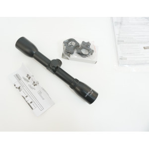 Пневматическая винтовка Crosman FIRE (переломка, пластик, NP, прицел 4*32, модератор ), кал. 4,5мм