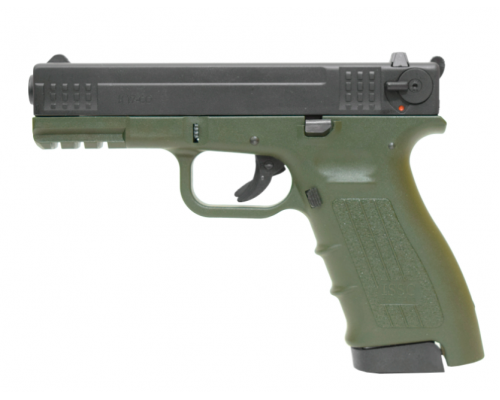 Охолощенный пистолет Glock К17 СО Олива (Глок 17, Курс-С)
