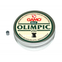 Пули Gamo Olimpic 4,5 мм, 0,49 грамм, 250 штук Пули Gamo Olimpic 4,5 мм, 0,49 грамм, 250 штук