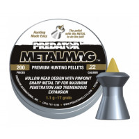 Пули JSB Predator Metalmag 5,5 мм, 1,1 грамма, 200 штук Пули JSB Predator Metalmag 5,5 мм, 1,1 грамма, 200 штук