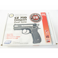 Пневматический пистолет ASG CZ 75D Compact Dual Tone