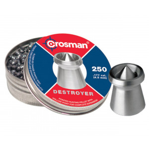 Пули Crosman Destroyer 4,5 мм, 0,51 грамм, 250 штук