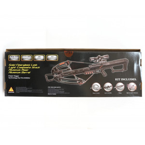 Арбалет блочный Man Kung MK-400 BK (черный, PKG)