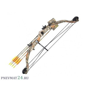 Детский блочный лук Man Kung MK-CB009, 11 кг, 84 см (камуфляж)