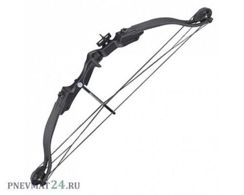 Детский блочный лук Man Kung MK-CB009, 11 кг, 84 см (черный)
