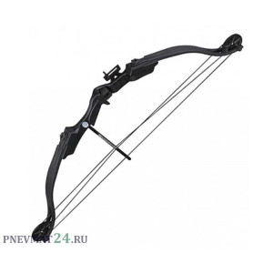Детский блочный лук Man Kung MK-CB010, 11 кг, 84 см (черный)